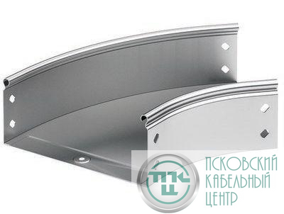 Угол для лотка горизонтальный 45град. 200х50 CPO 45 в компл. с крепежн. элемент. DKC 36064K