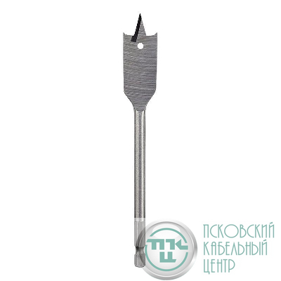 Сверло перовое по дереву 40мм (шестигранный хвостовик) Kranz KR-91-0677
