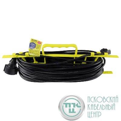 Удлинитель-шнур на рамке 1х30м с заземл. CSG100-3000 ФАZА 5063907