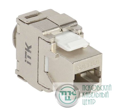 Модуль Keystone Jack кат. 6A FTP IDC Dual верт. заделка ITK CS1-1C6AF-D2