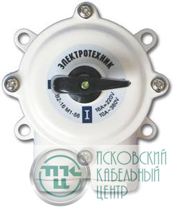 Выключатель пакетный ПВ2-16А М1 в пл. корп. IP56 Электротехник ET001802