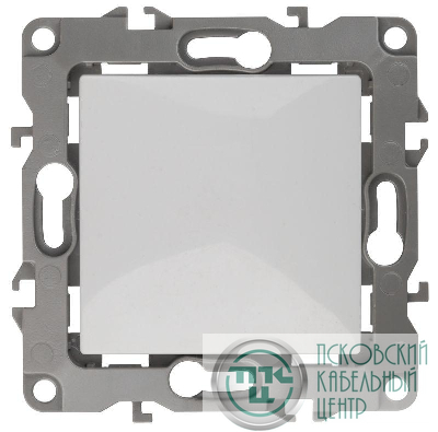 Механизм выключателя 1-кл. СП Эра12 10А IP20 12-1101-01 250В 10AX бел. Эра Б0014621