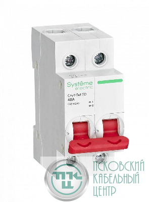 Выключатель нагрузки 2п 40А 400В City9 Set SE C9S16240