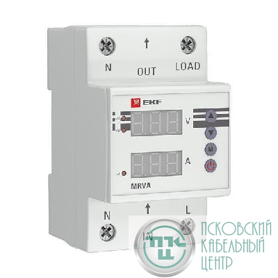 Реле напряжения и тока с дисплеем MRVA 32А PROxima EKF MRVA-32A