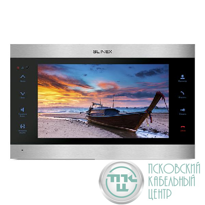 Видеодомофон SL-10IPTHD серебр./черн. Slinex ПО-00002217