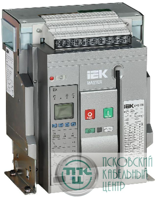 Выключатель автоматический воздушный 3п AC ВА77 F3P A 65кА 1250А EA стац. с компл. аксессур. MASTER IEK MI-ACB10-3FA-065-1250-ACF