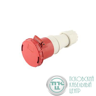 Розетка переносная PPC 234 63А 4п 3Р+РЕ 380В IP67 Pro JazzWay 5072596