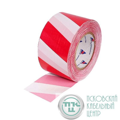 Лента оградительная ЛО-250 75мм "Стандарт" бел./красн. (рул.250м) Протэкт УП-00003720