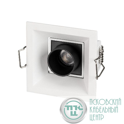 Светильник светодиодный MS-ORIENT-BUILT-TURN-TC-S67x67-3W Day4000 WH-BK 30 deg IP20 230В металл Arlight 032220