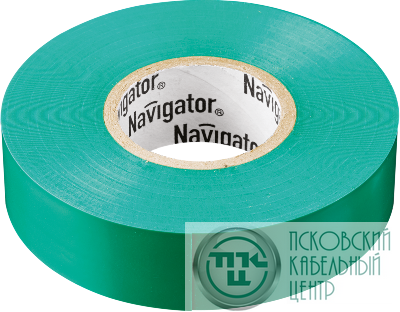 Изолента ПВХ 15мм (рул.10м) зел. NIT-B15-10/G Navigator 71232
