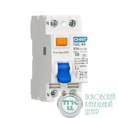 Выключатель дифференциального тока (УЗО) 2п 32А 30мА тип A NXL-63 6кА (R) CHINT 280717