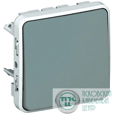 Механизм переключателя 1-кл. СП на 2 напр. PLEXO IP55 сер. Leg 069511