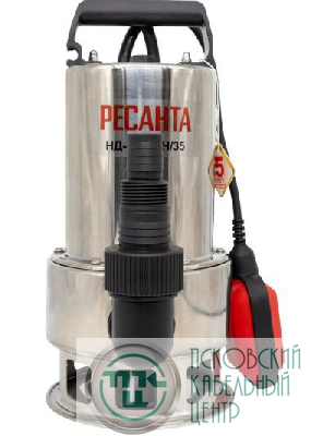 Насос дренажный НД-15500Н/35 Ресанта 77/2/2