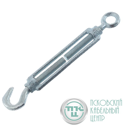 Талреп крюк-кольцо 6мм DIN 1480 перфорир. подвес оцинк. СТРОЙМЕТИЗ UTORM4110022