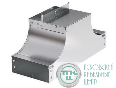 Ответвитель для лотка Т-образ. вверх TSS осн. 100 Н80 цинк-ламель DKC 37222ZL