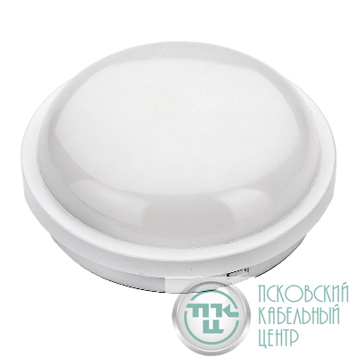 Светильник светодиодный WP 01 C 15W OP 840 WH D170 167х167х62мм 15Вт 4000К IP65 накладной ЖКХ бел. Bulkhead Русский Свет 20070123069