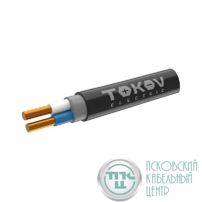 Кабель TOKOV ELECTRIC ППГнг(А)-HF 2х1.5 ОК (N) 0.66кВ (м) ТХМ00409112