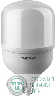 Лампа светодиодная высокомощная 82 907 OLL-T140-70-230-865-E27E40 70Вт 6500К холод. бел. E27/E40 5300лм 176-264В ОНЛАЙТ 82907