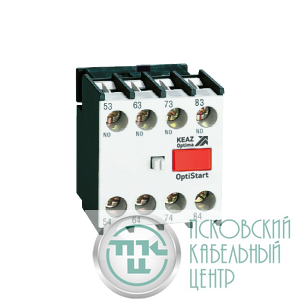 Блок контактный OptiStart K-FX-1022 фронтал. 2НО+2НЗ для F-09..(A)F-150 и FR КЭАЗ 335324