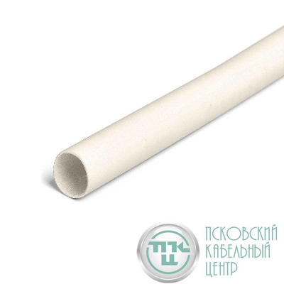 Трубка термоусадочная ТНТ-10/5 в метровой нарезке бел. (уп.20м) КВТ 82963