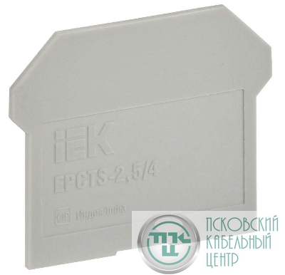 Заглушка ARMAFIX для CTS 2.5/4кв.мм сер. IEK YCT10-00-K03-002-ZGL