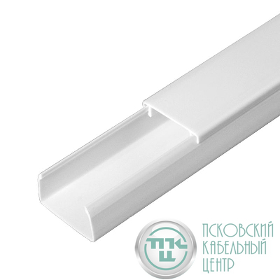 Кабель-канал 25х16 L2000 с двойн. замком бел. Промрукав PR03.0050