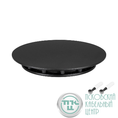 Крепление MOONLIGHT-BASE-ROUND-D13-M Black металл Arlight 046058