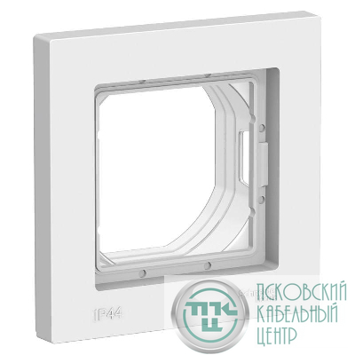 Рамка 1-м AtlasDesign Aqua IP44 бел. SE ATN440101
