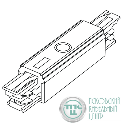 Соединитель прямой TF white СТ 4909001120