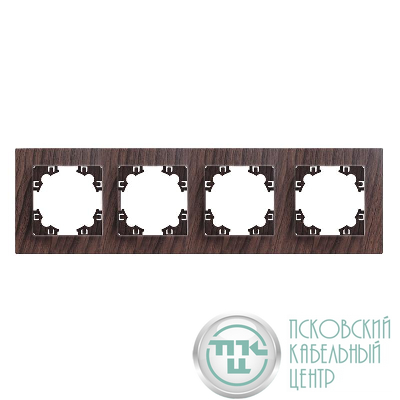 Рамка 4-м Афина универс. венге Universal A0046-V