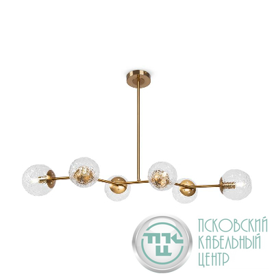 Светильник подвесной Fluff 6х40Вт E14 IP20 Freya FR5207PL-06BZ