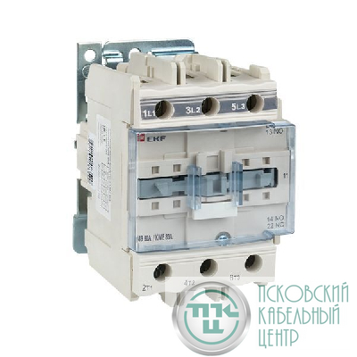 Контактор КМЭ-3 80А кат. 230В AC 1НО+1НЗ EKF ctr-s-80-220