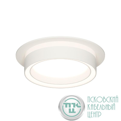 Светильник точечный Ray max 15Вт GX53 230В 50Гц встраив. под светодиод. лампу бел. Apeyron 16-100