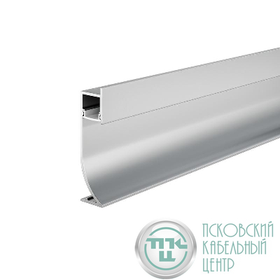 Профиль алюминиевый плинтус с подсветокой 53х14 Maytoni ALM-5314-S-2M