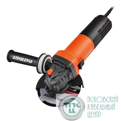 Машина углошлифовальная (УШМ) AG 126 пылезащищенная 1050Вт диск 125мм PATRIOT 110301126