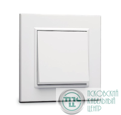 Переключатель 1-кл. СП Karea 10А IP20 бел. Makel 56001005