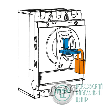 Блокировка рукоятки в отключенном состоянии PLL T400-T630 КЭАЗ 361179