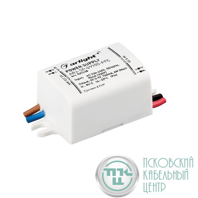 Блок питания ARJ-SP-09700-PFC 5-9В 700мА 6Вт IP44 пластик Arlight 037438