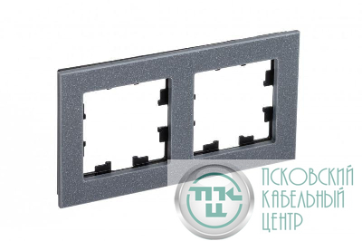 Рамка 2-м AtlasDesign Nature мрамор айс грей SE ATN343202