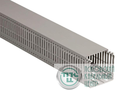 Кабель-канал перфорированный 80х60 L2000 ИМПАКТ серия М (7х11) IEK CKM50-080-060-1-K03