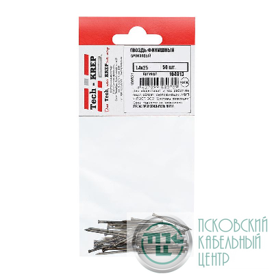Гвоздь финишный 1.4х25 бронз. (уп.50шт) Zitar 104913