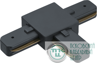 Коннектор 95 617 NLT-C-1L-AS2-BL-T для шинопровода AS2 черн. NAVIGATOR 95617