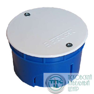 Коробка разветвительная СП d70х45 крышка на винтах Epplast 150163