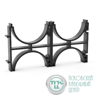 Кластер двойной двухсторон. для двустен. труб d110мм Промрукав PR08.3518
