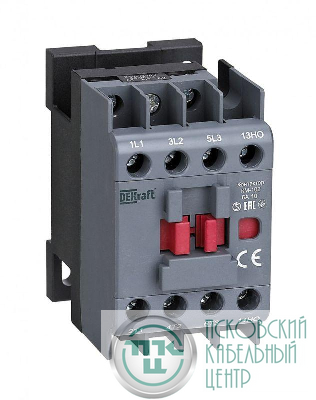 Контактор КМ-102 6А кат. 48В AC 1НО AC-3 AC-4 DEKraft 22057DEK
