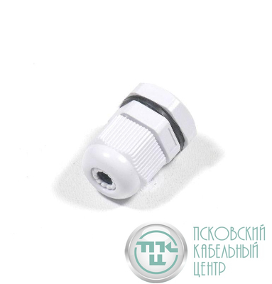 Сальник PG7 d3-6.5мм IP68 пластик. сер. ГОФРОМАТИК zeta30880