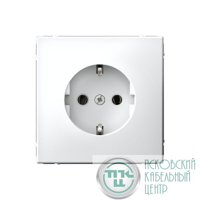 Розетка ArtGallery 16А с заземл. быстрозажим. клем. механизм лотос SE GAL001343S