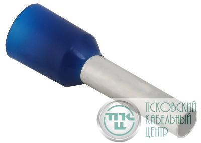 Наконечник НШВИ 2.5-10 темн. син. (уп.20шт) IEK UGN11-D25-010-020