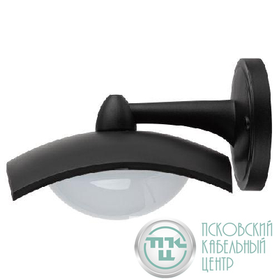Светильник светодиодный садово-парковый ДБУ 07-8-004 Дели 4 8Вт 3000К IP44 4 гранный настенный черн. Эра Б0064289