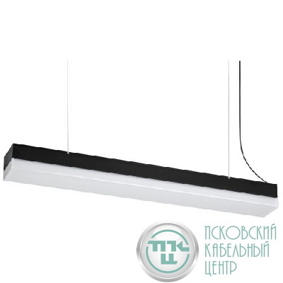 Светильник светодиодный SML-11-WB-40K-В24 24Вт 4000К 3000лм 70х600х55мм подвесной черн. Проектный Эра Б0061015